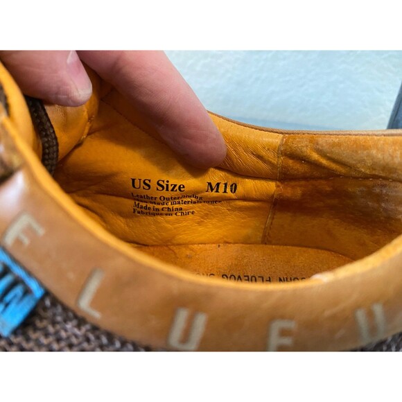 Men John Fluevog Future Angels Charles Sneakers 10 M Tan Leather Oxfords Shoes main image 5